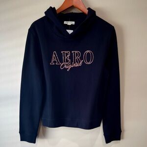 Aeropostale Women’s Black Hoodie NWT Size Large Sweatshirt